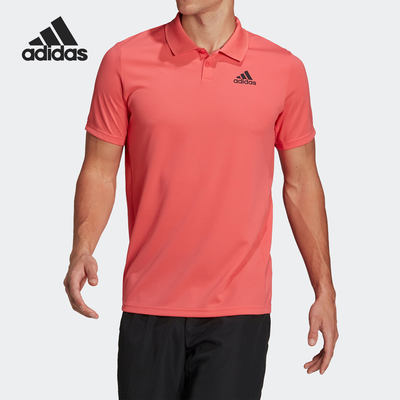 Adidas/阿迪达斯官方正品男子夏季透气网球运动短袖POLO衫 HF1817