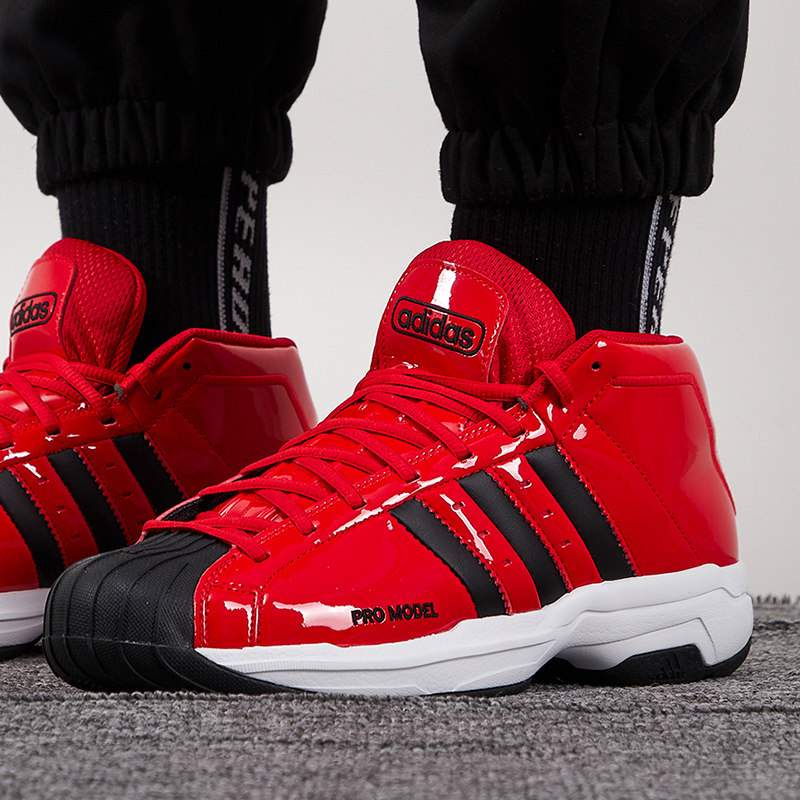 adidas阿迪达斯男鞋2022春季新款运动鞋pro model 2g篮球鞋fz0902