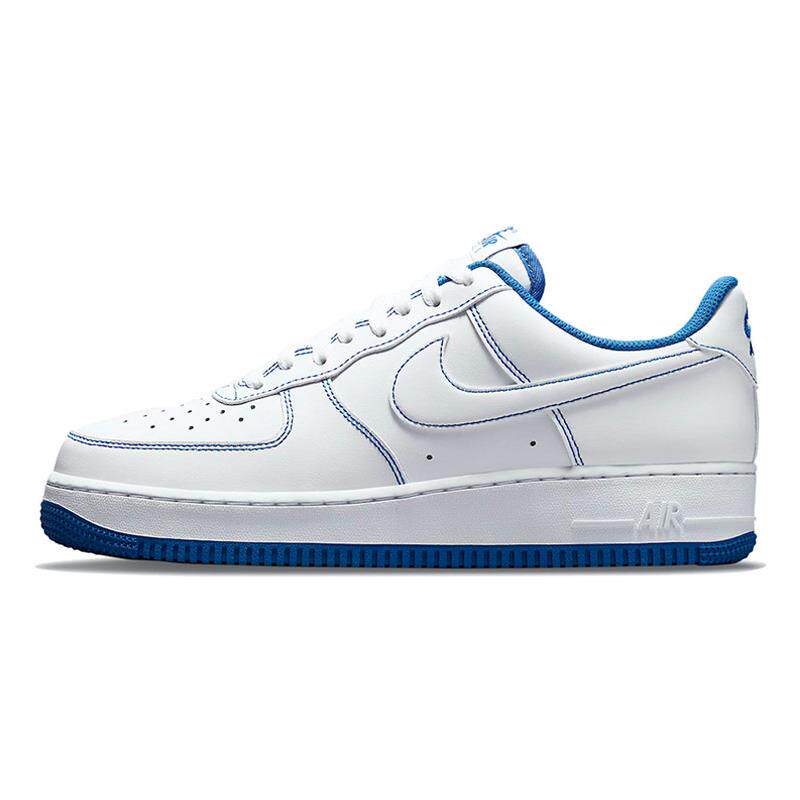nike耐克air force 1 af1空军一号蓝白缝线休闲板鞋cv1724-101