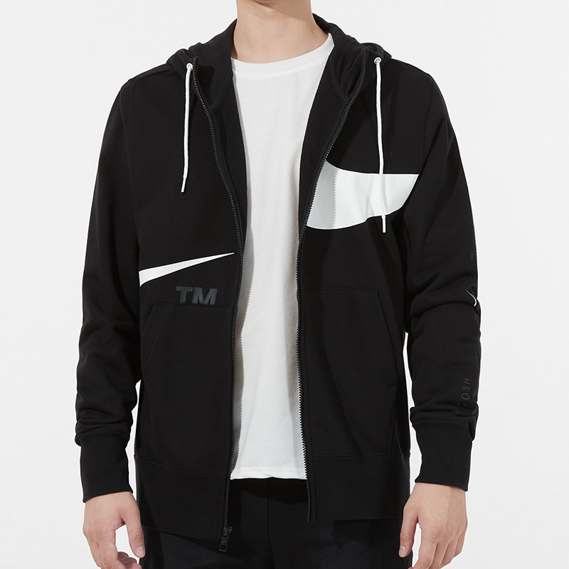 nike耐克男装2021冬季新款运动服舒适休闲大勾外套夹克dd6088-437