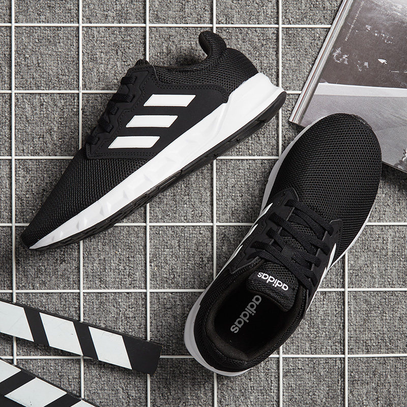 adidas阿迪达斯男鞋官网旗舰正品运动鞋透气耐磨休闲跑步鞋fx3754