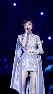 出租出售新款希腊神话女童礼服模特走秀银色女战士张韶涵同款