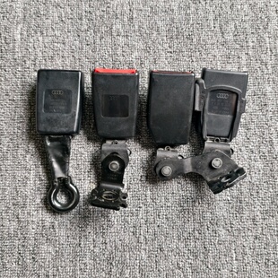 奥迪A3A4LA6LQ3Q5Q7后排安全带插座安全带插锁底座安全带插头插销