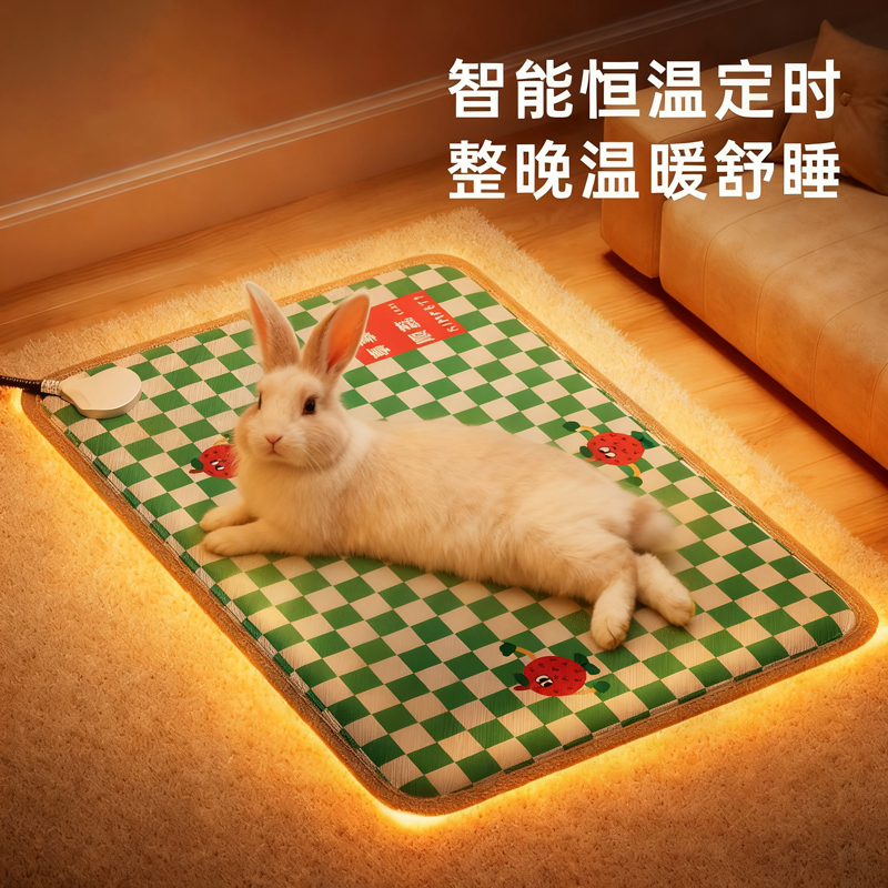 兔子智能恒温加热垫3档温控睡垫