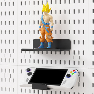 壁挂式手办盲盒收纳架办公家用墙面乐高玩偶装饰小摆件展示隔板