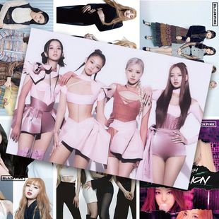 blackpink海报新款专辑周边高清房间壁纸超大墙贴卧室寝室礼物贴