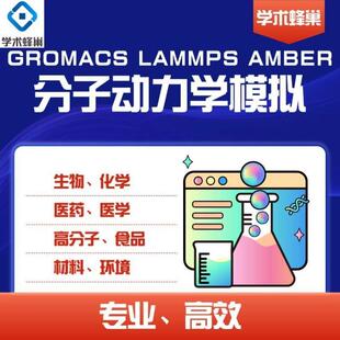 分子动力学模拟 Gromacs Vasp Lammps Gaussian DFT模拟计算代算