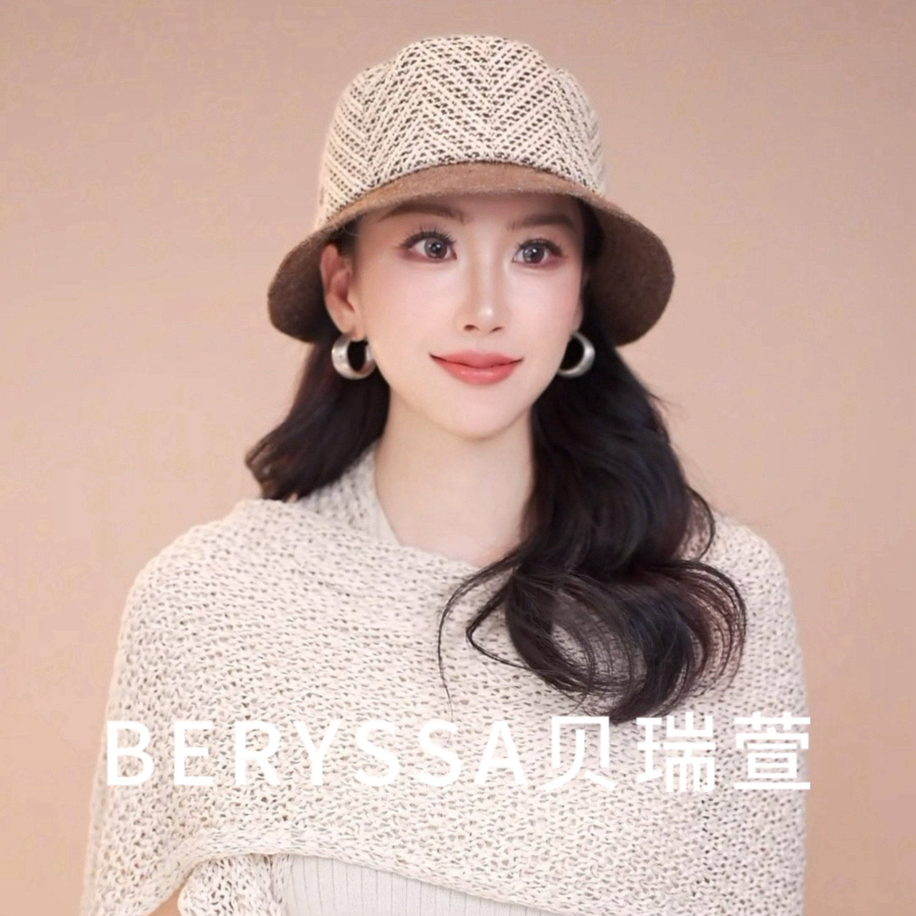 秋冬时尚法式显脸小休闲贝雷帽渔夫帽盆帽8005