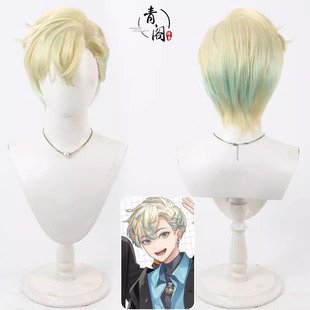 【青阁】虚拟主播 NIJISANJI 绯八舞成cos假发彩虹社 打毛顶