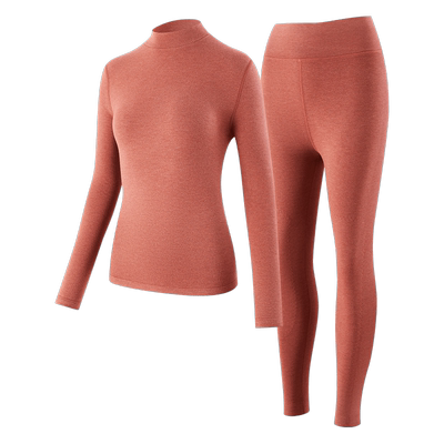 半高领羊绒保暖内衣秋冬加绒加厚