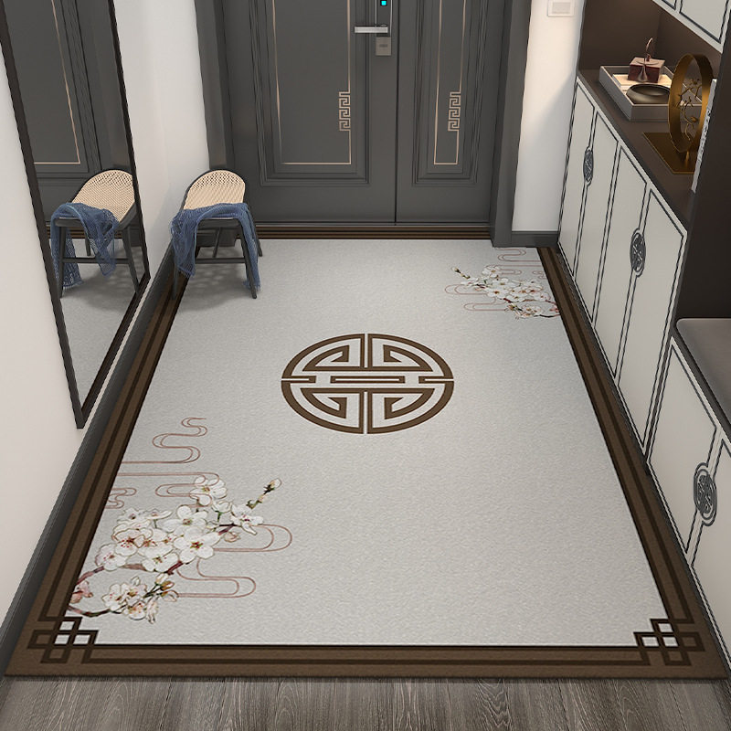 入户门地垫防滑耐脏门口地毯玄关蹭土耐磨垫子新中式进门防尘脚垫,居家布艺,入户地垫,淘宝优惠券,粉丝福利购,淘宝优惠卷