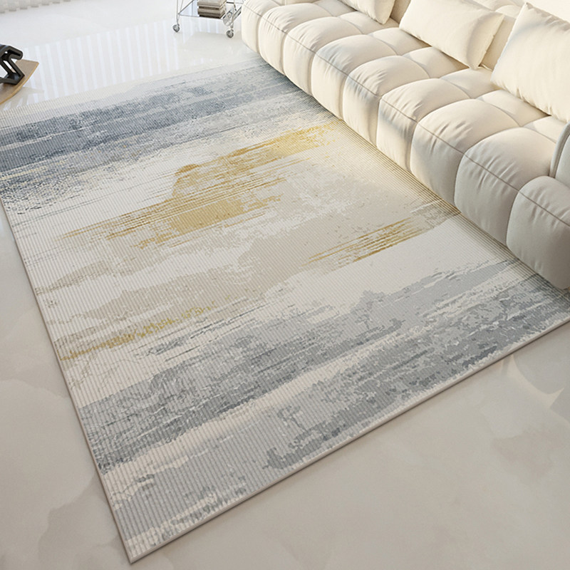 客厅地毯轻奢高级感家用北欧沙发茶几垫卧室床边毯简约大面积地垫