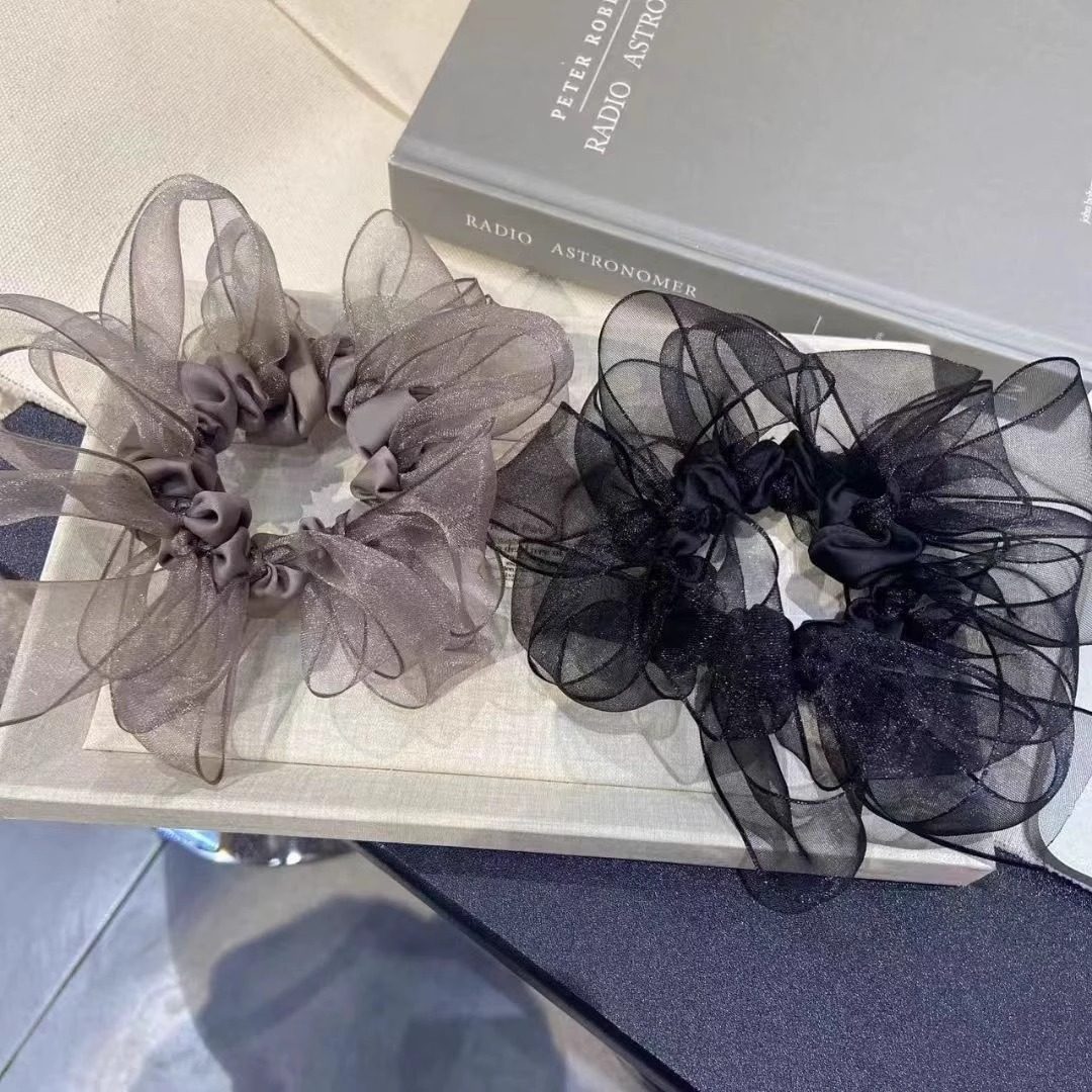 蝴蝶结ins大肠发圈百搭丸子头韩系扎头发高级感发绳简约少女头绳,饰品/流行首饰/时尚饰品新,发饰,淘宝优惠券,粉丝福利购,淘宝优惠卷