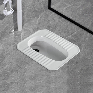 老款式陶瓷大便器后进后排水  直通式无弯小户型蹲便器蹲坑蹲盆