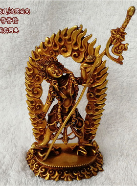 尼泊尔3寸佛像那若卡居空行母