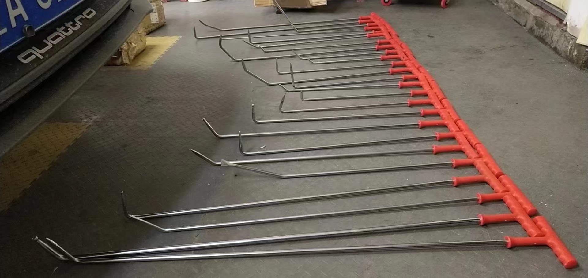 车身凹陷修复工具凹坑钩子顶坑免喷漆冰雹坑吸坑铁棍凹凸锰钢棍