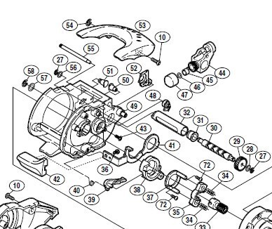 水滴轮水滴轮SHIMANO/禧玛诺