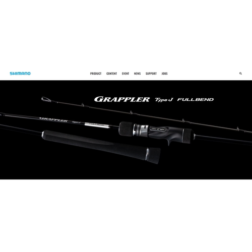 26款 shimano 盖普乐 GRAPPLER TYPE J FULLBEND 2节慢摇铁板竿