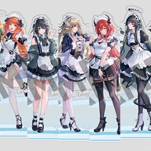 【现货发】明日方舟日服悠星六周年女仆系列周边塑心穆尔赛斯风笛