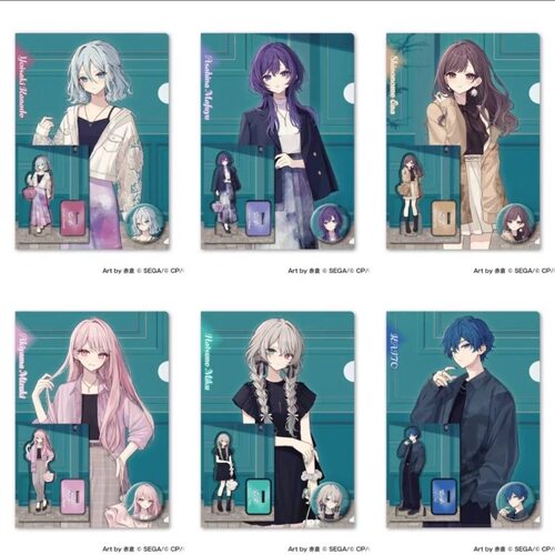 【新品预热】 日谷世界计划zozo3联动系列立牌晓山瑞希宵崎奏周边