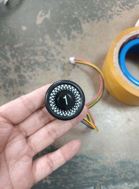 厂家直销电梯配件杂物梯圆按钮传菜电梯专用蓝光按键外呼轿厢开关