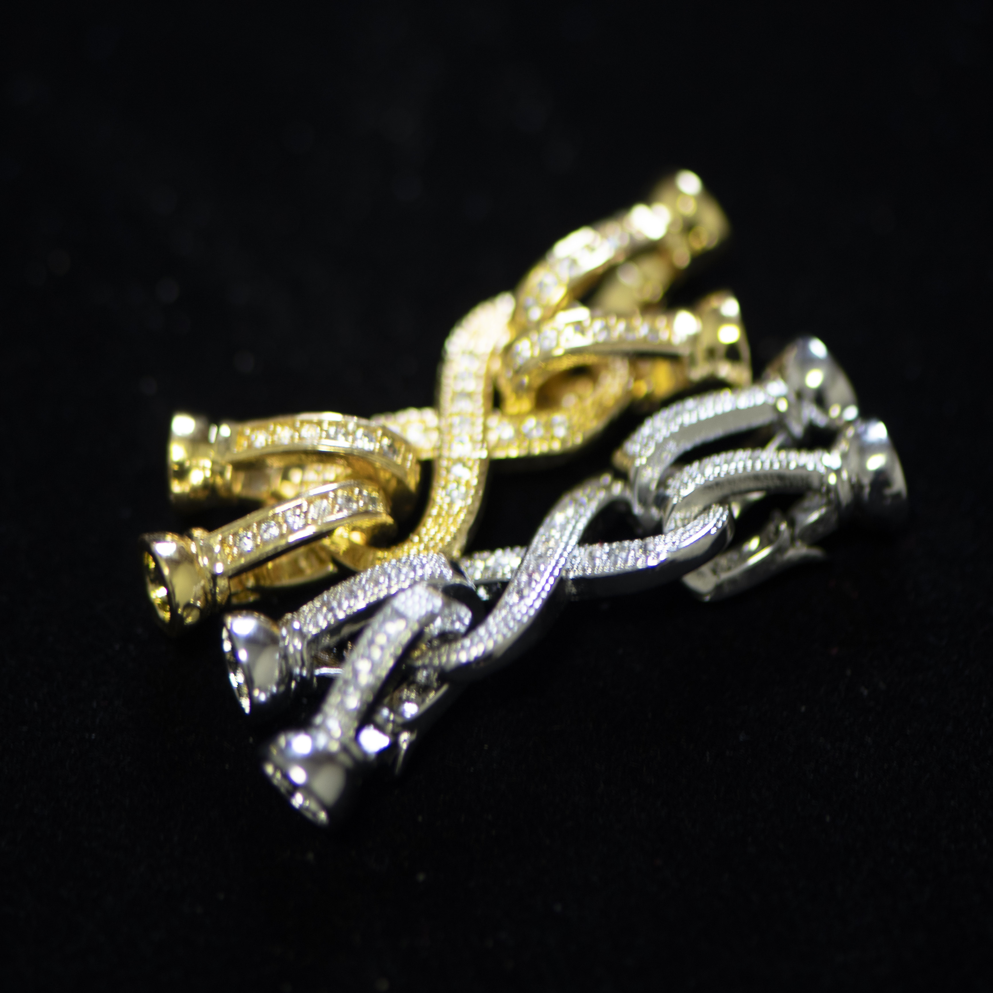 PEARL NECKLACE CLASP SINGLE-ROW DOUBLE-ROW DIY ACCESSORIES 14K GOLD-FILLED FIGURE-8 BUCKLE LOCK BUCKLE SILVER-PLATED BUCKLE FIGURE-EIGHT COPPER