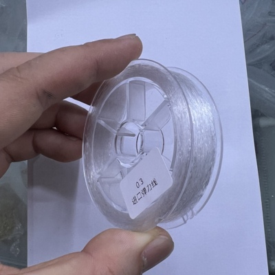 0.3mm进口小米珠弹力绳线串珠手串强力 一卷皮筋线0.6 0.8