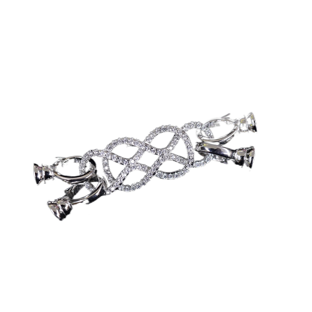 DIY JEWELRY ACCESSORIES S  SINGLE-ROW DOUBLE-ROW PEARL NECKLACE CLASP LOCK LARGE INS SIMPLE AND GENEROUS