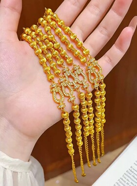 新款马蹄扣拉丝猫眼手链女简约时尚百搭轻奢小众感可调节手饰包邮