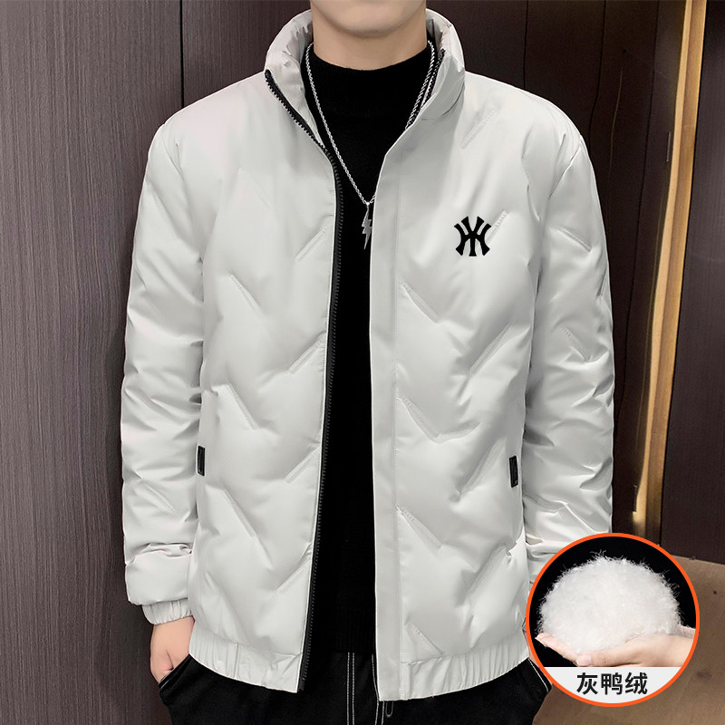奥莱羽绒服男士短款2025新款冬季经典宽松休闲加厚保暖防风鸭绒