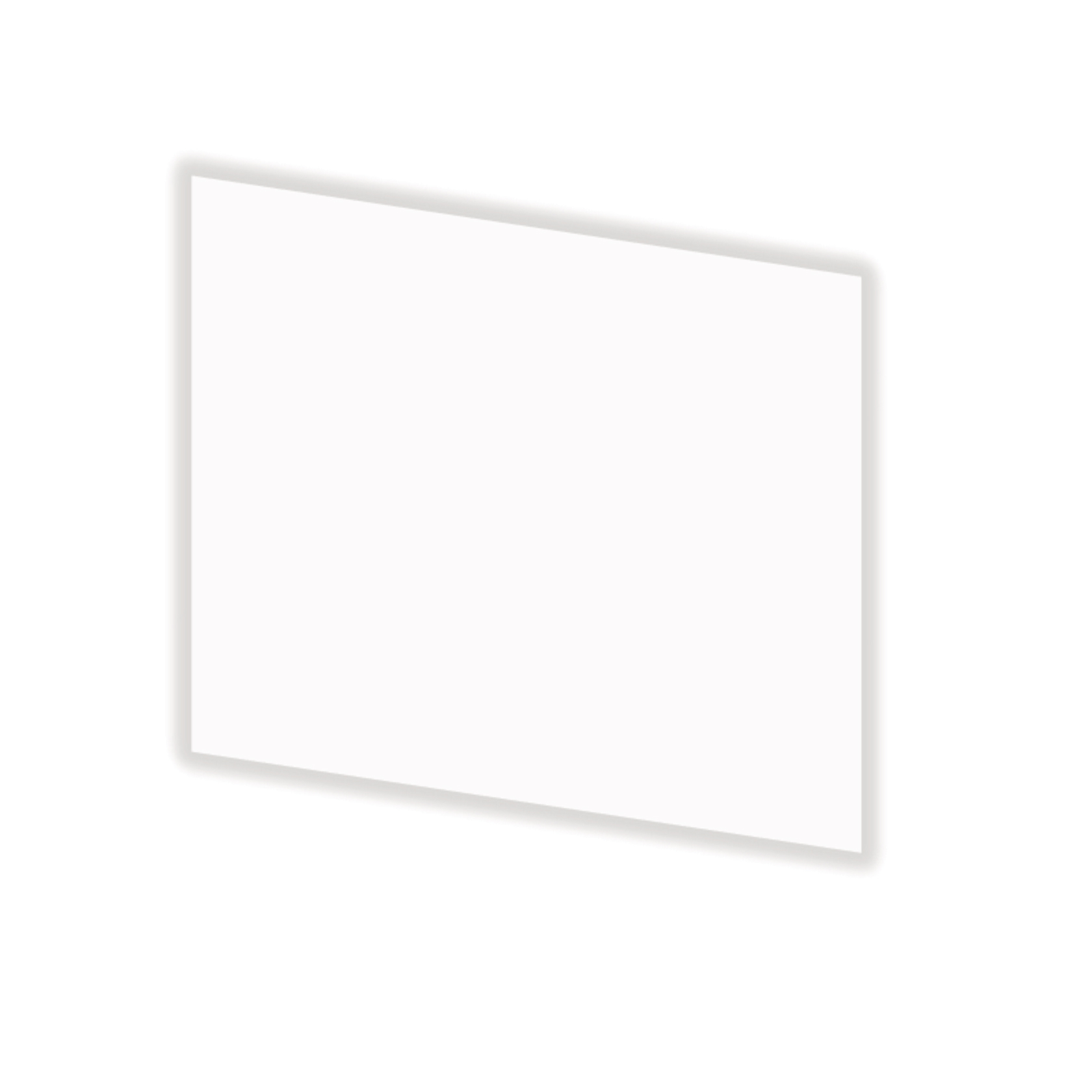 YH-CL 220mm*320mm 展示铭牌（计价单位：个）白色