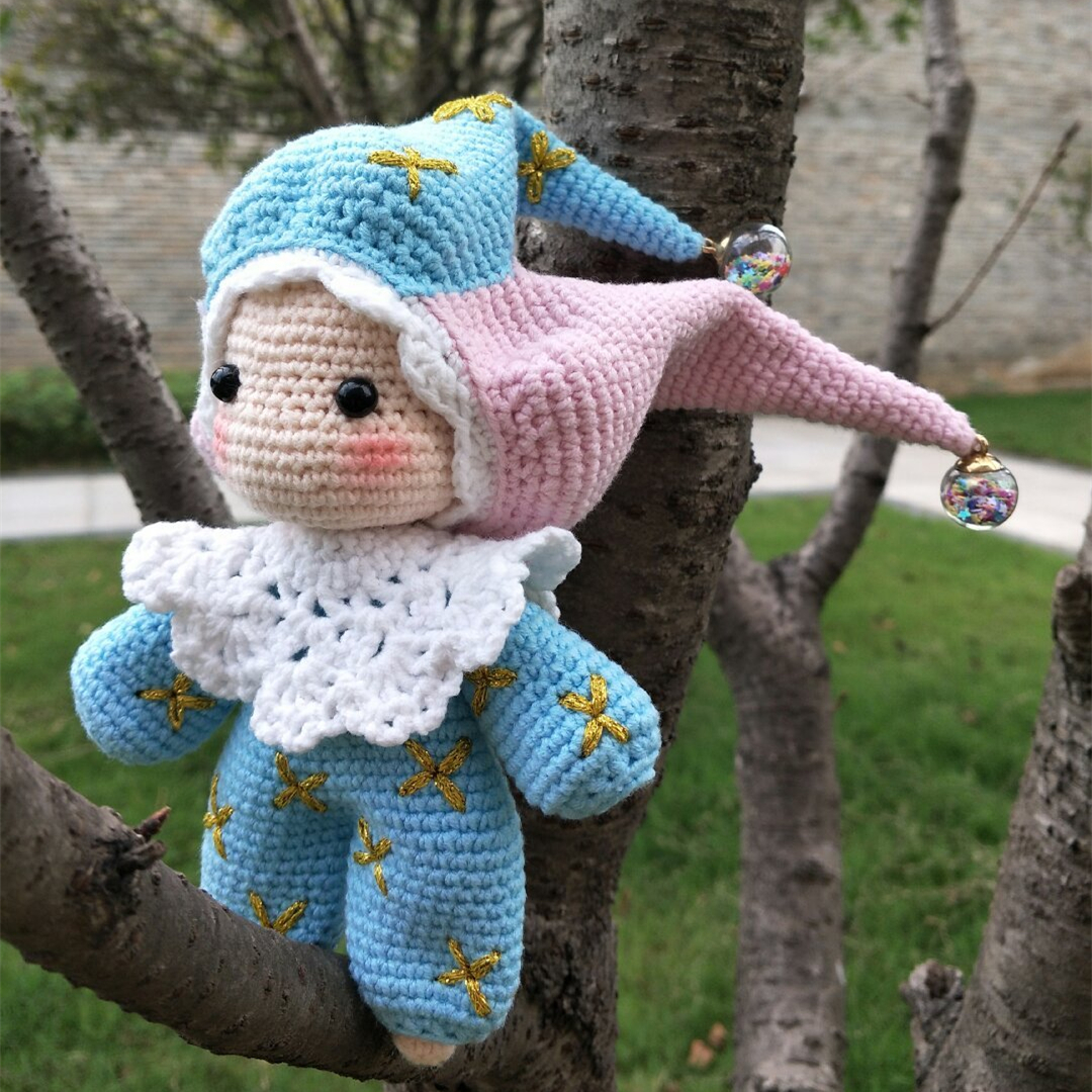 diy手工毛线钩针图解教程缘分天使Lydiawlc原创中文电子版