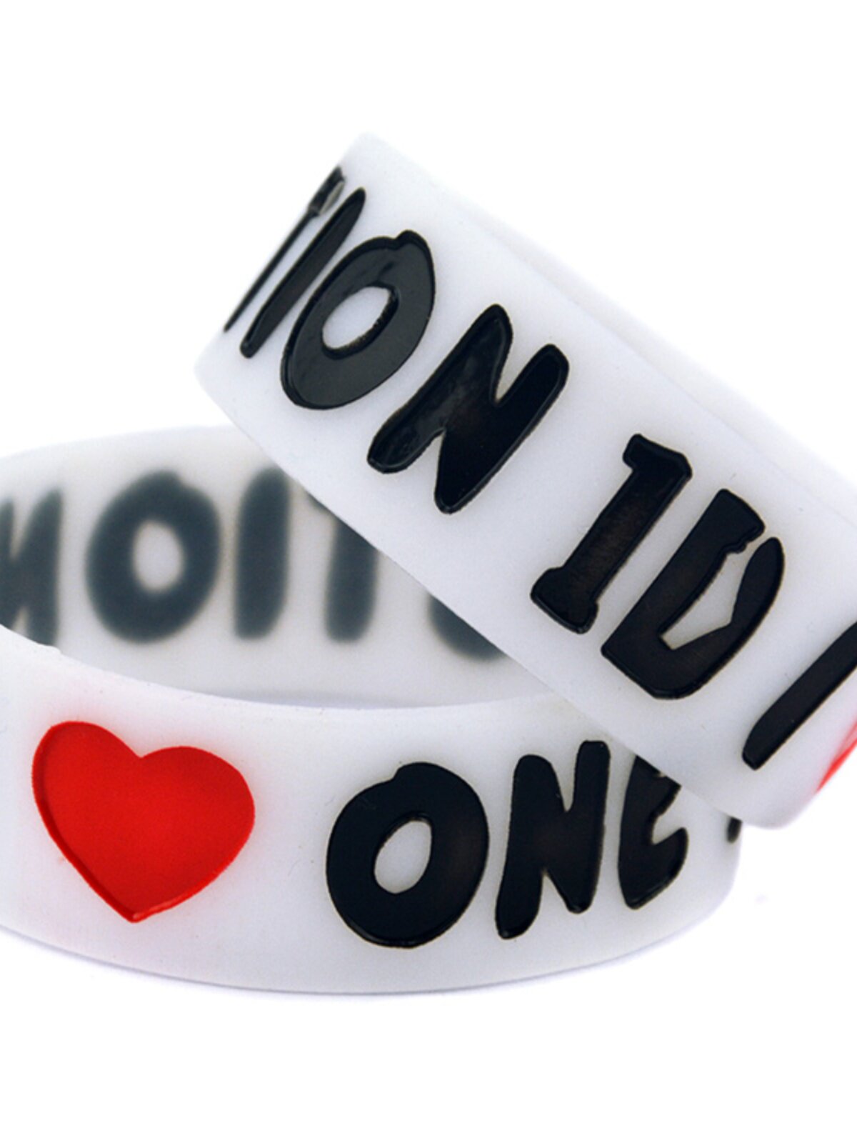 Glow-in-Dark 'I Love 1D' Bracelet - Relive One Direction Memories! - Product image 4