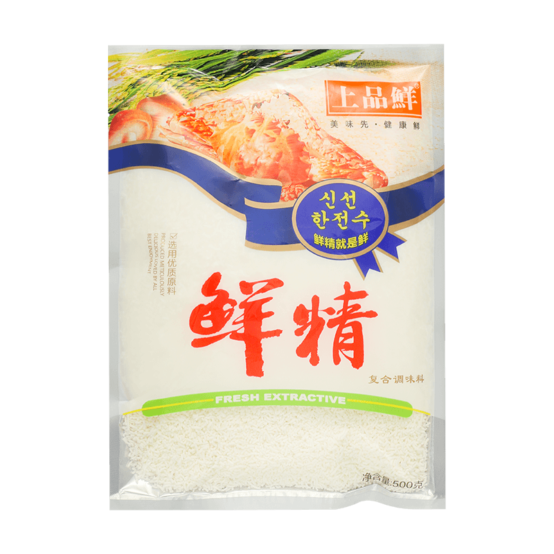 上品鲜鲜精500克 可代替味精鸡精调味粉调味料炒菜料火锅料 DB088