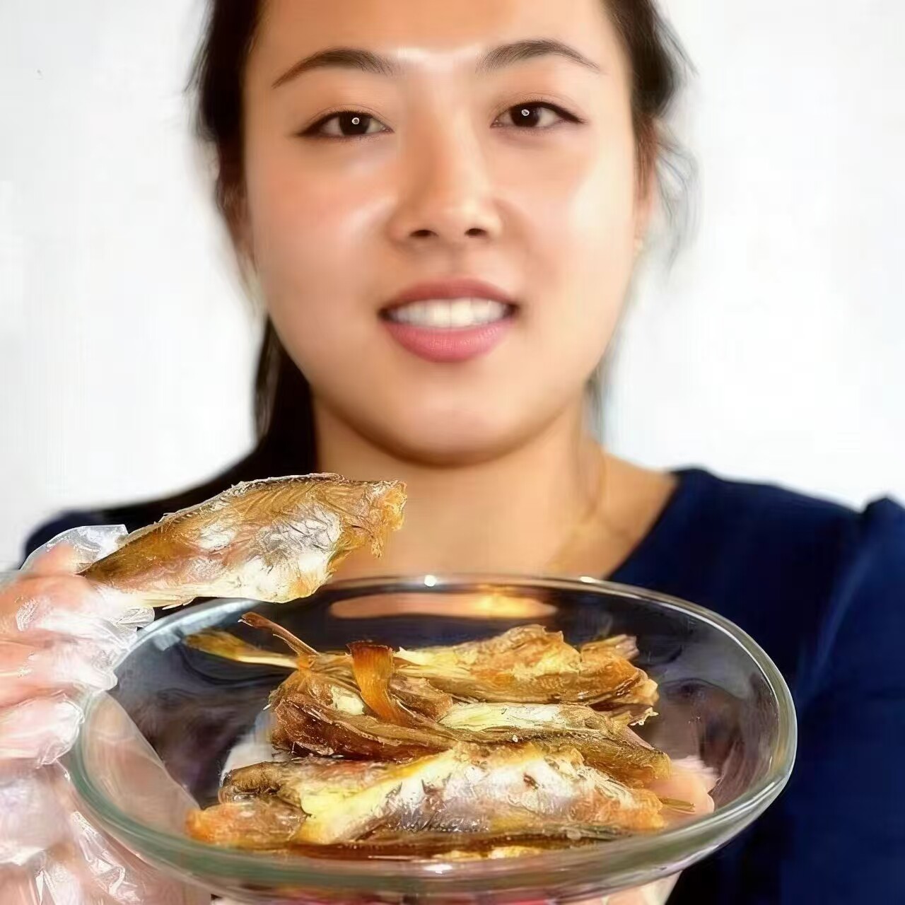 小黄鱼香酥烤黄花鱼仔新鲜鱼干下饭菜小包装零食即食海鲜干货