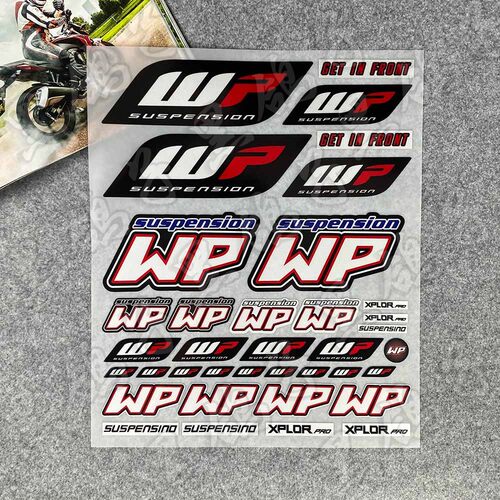 避震器装饰贴反光贴纸Wp