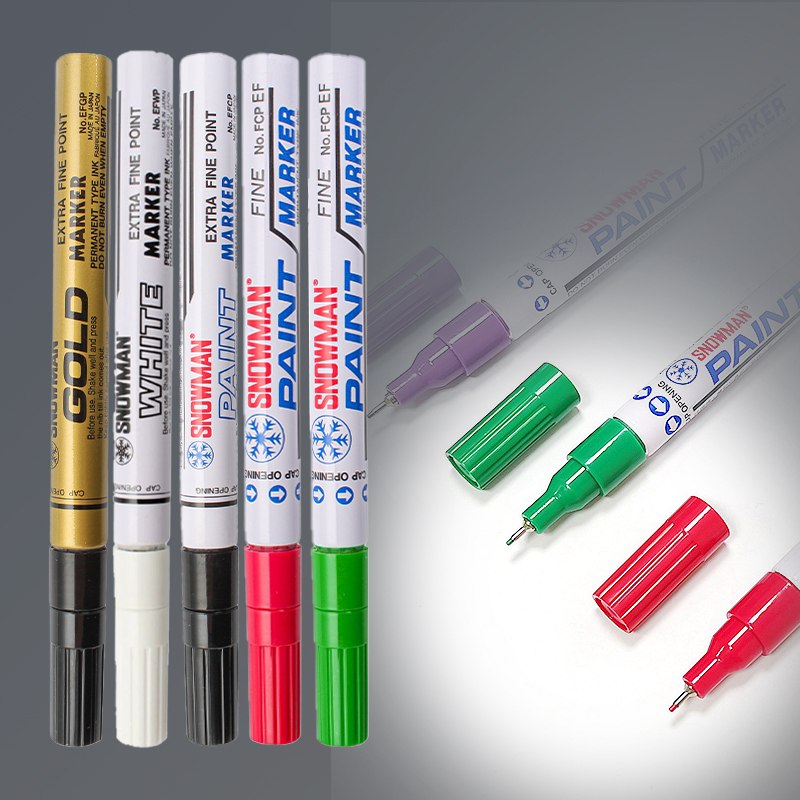 记号笔SNOWMAN/雪人防水防酒精笔