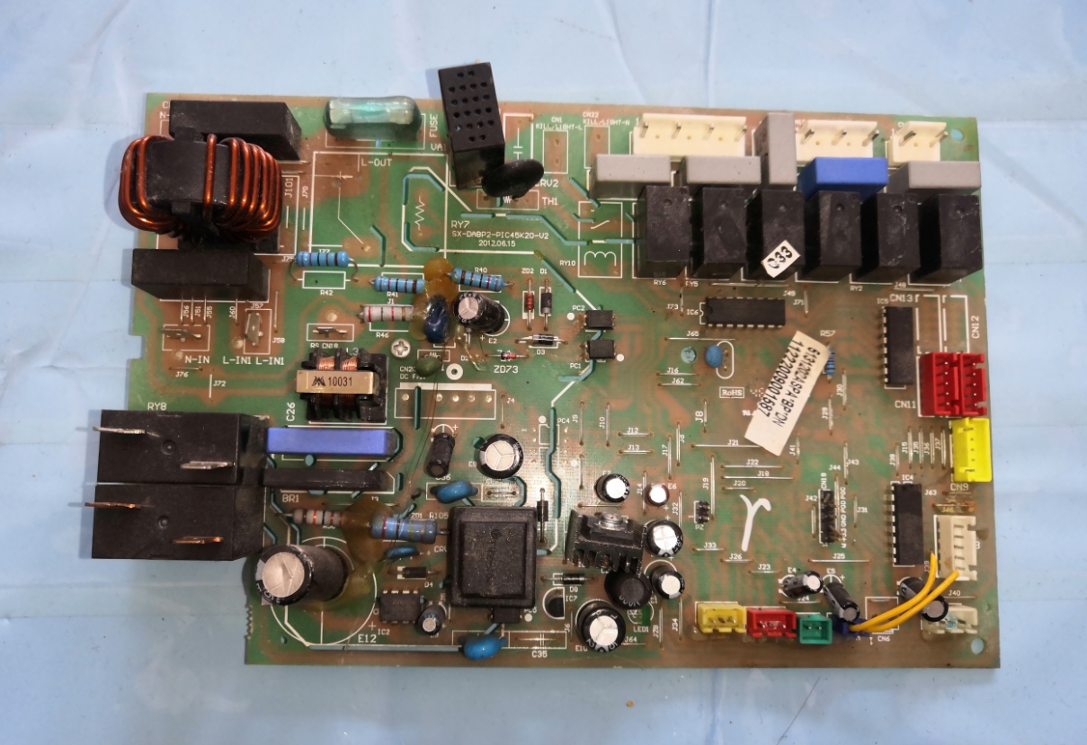 适用奥克斯空调KFR-51/72L/DA*BP*D电脑板 SX-DABP2-PIC45K20-K-V