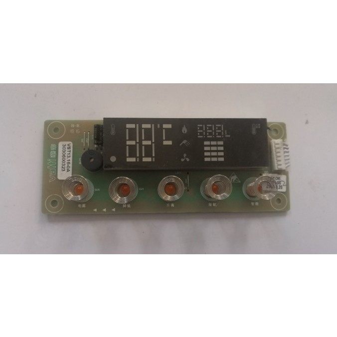 适用华帝燃气热水器JSQ23-Q12JCW/JSQ30-Q16JCW显示屏VST13.16-0A