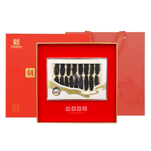 胡庆余堂参茸臻选辽宁大连干海参刺参四排刺80-100头100克礼盒