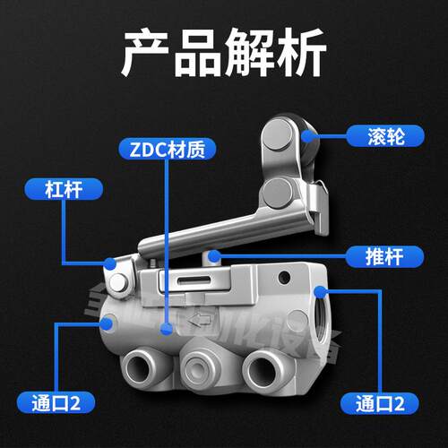 新款机械阀行程微动开关 VM131 VM1100-4NU-N VM13-01-01 包邮