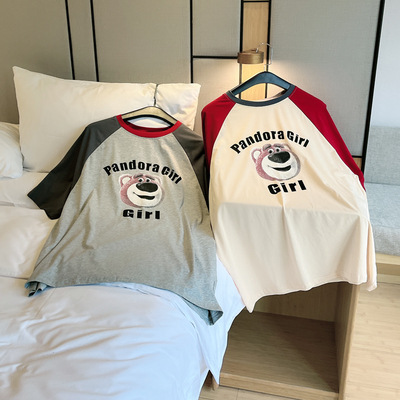 大码200斤可外穿家居服T恤上衣