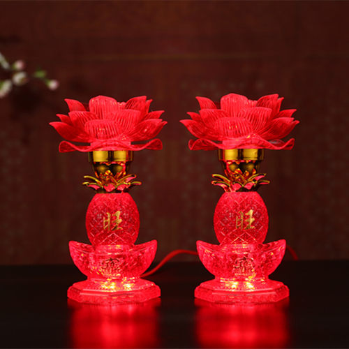 仙家灯led红光源财神仙堂供灯