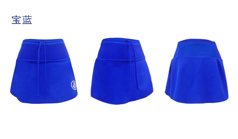 健身舞蹈防走光两个口袋休闲裤裙