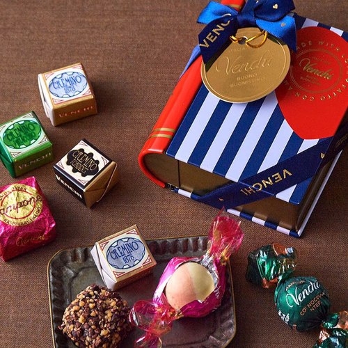 2026情人节日本 代购闻琦Venchi限量鱼子酱 情人节巧克力铁罐礼盒