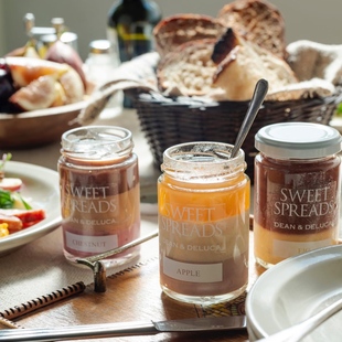 DELUCA FRUIT 柿子 DEAN 日本 覆盆子&开心果酱 3层果酱