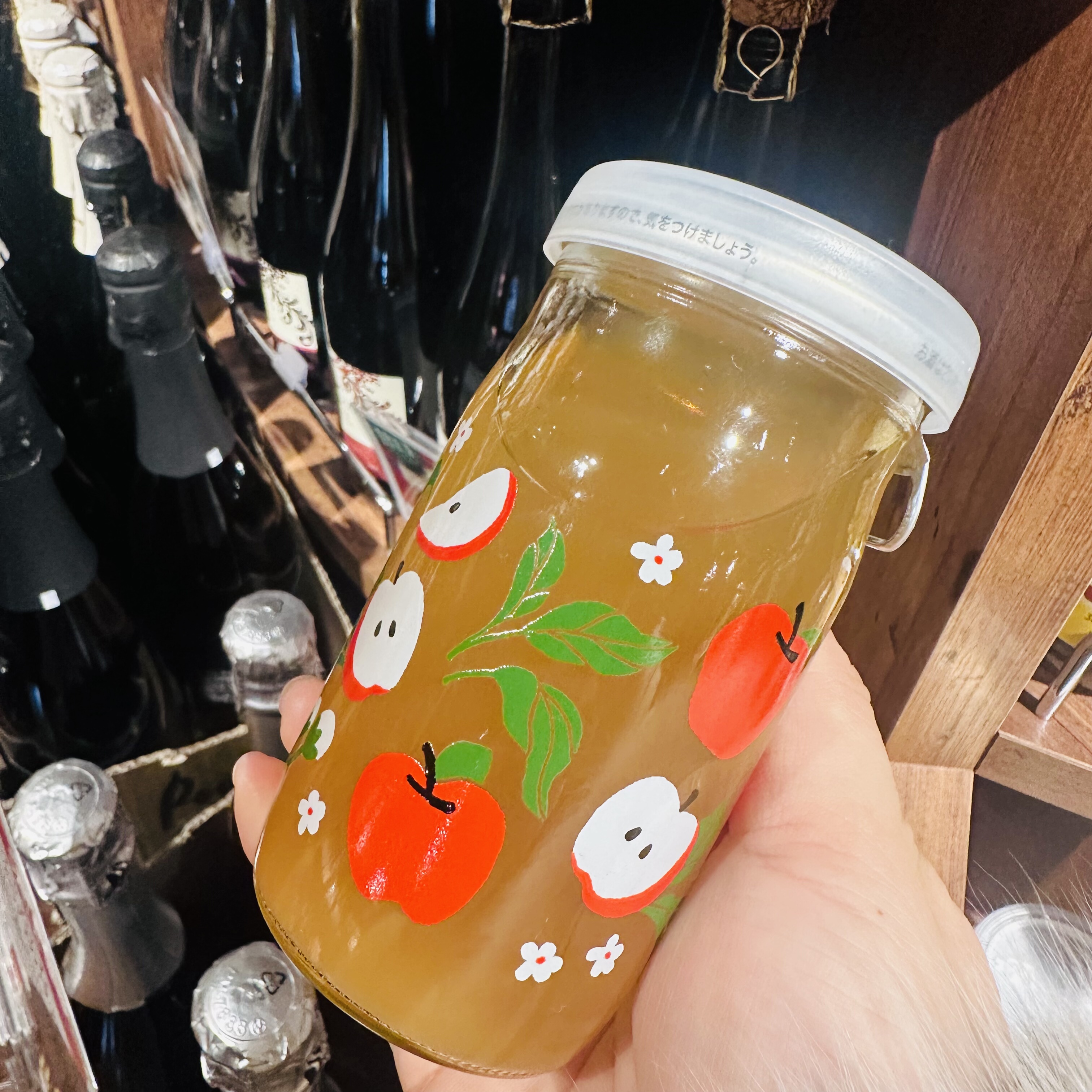 【酒】长野产加苹果汁阿玛米日本苹果酒 180ml