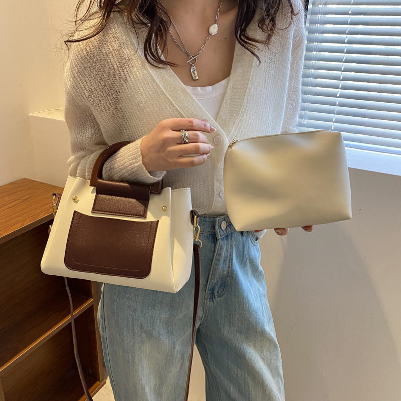 百搭手提单肩包斜挎包子母包高级小众不撞款包包女款十大品牌轻奢