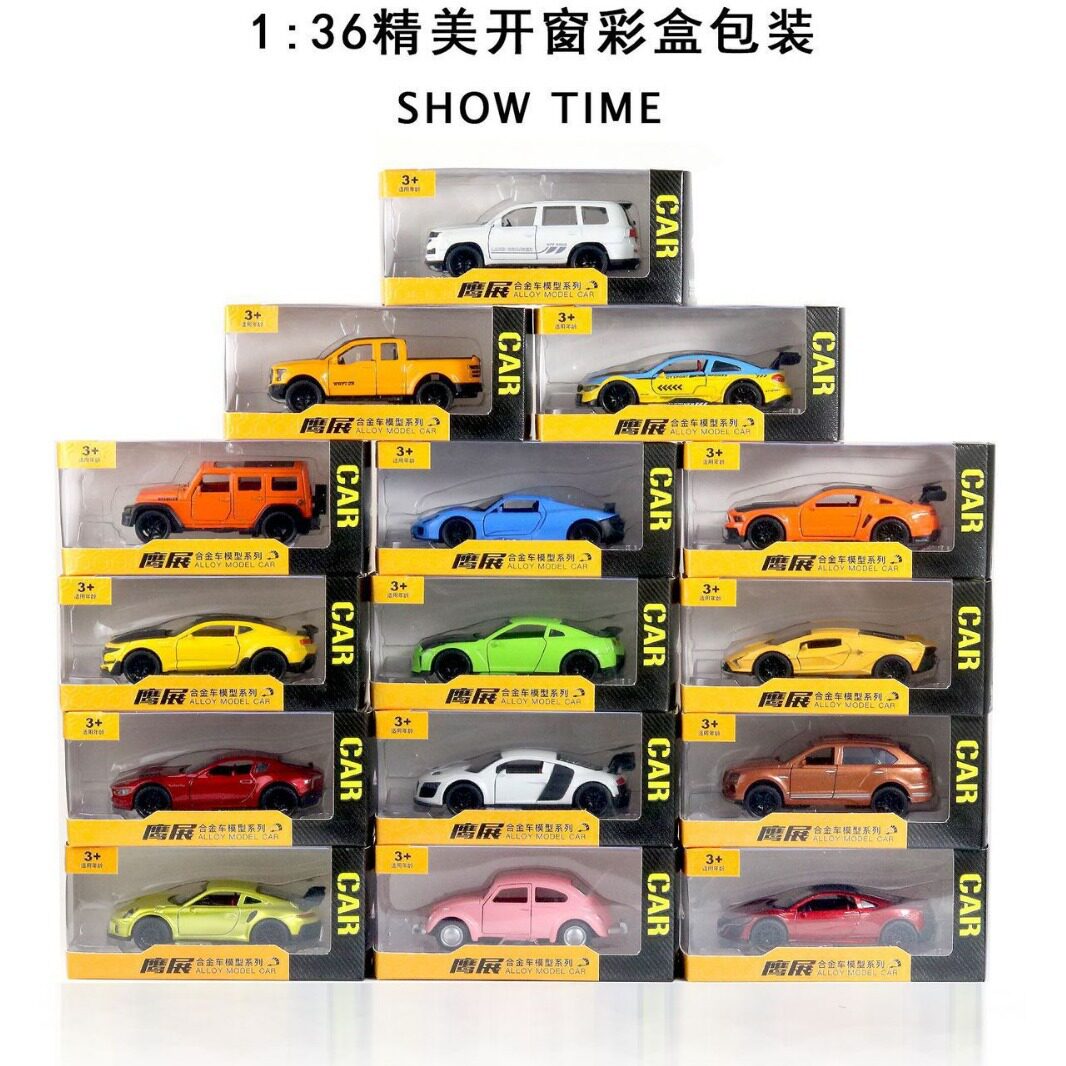 仿真越野合金车模型 回力车儿童玩具小汽车 跑车蛋糕摆件装饰