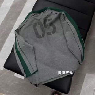 设计款拼接撞色卫衣男秋季新款潮牌做旧个性刮烂乞丐套头纯棉上衣